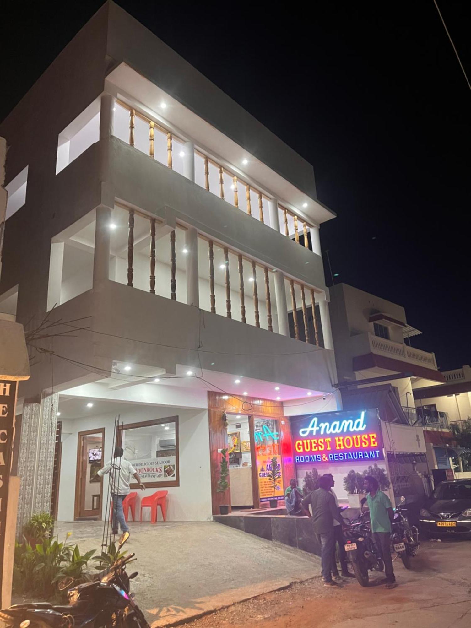 Anand Beach Guesthouse By Moonrocks มหาพลีปุรัม ภายนอก รูปภาพ